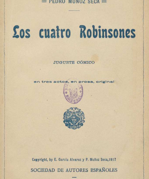 Enrique García Álvarez. Los cuatro robinsones
