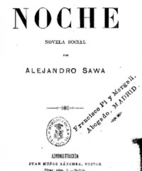 Noche, novela de Alejandro Sawa