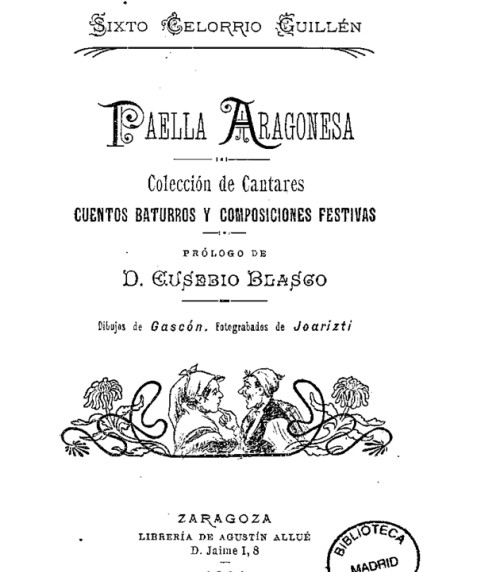 Paella Aragonesa Sixto Celorrio