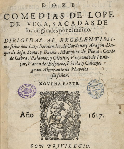 Doze comedias de Lope de Vega