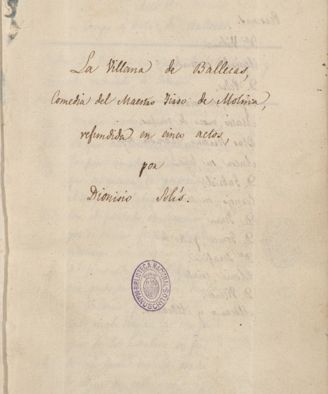 Portada La villana de Vallecas