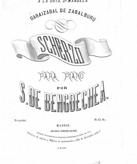 Scherzo para piano