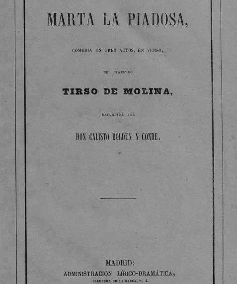 Portada Marta la piadosa