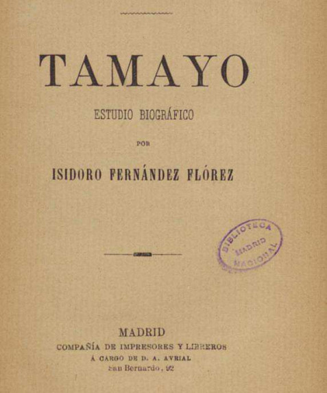 Tamayo: estudio biográfico