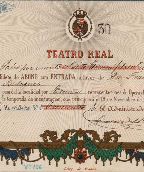 [Billete de abono con entrada]