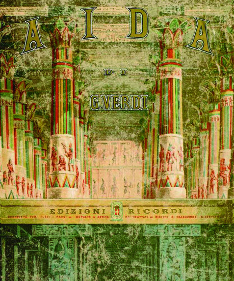 Portada partitura Aida