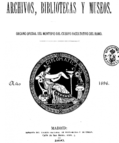 Revista de archivos, bibliotecas y museos