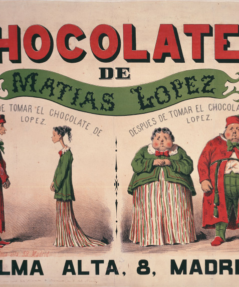 Carteles de Chocolates de Matías López