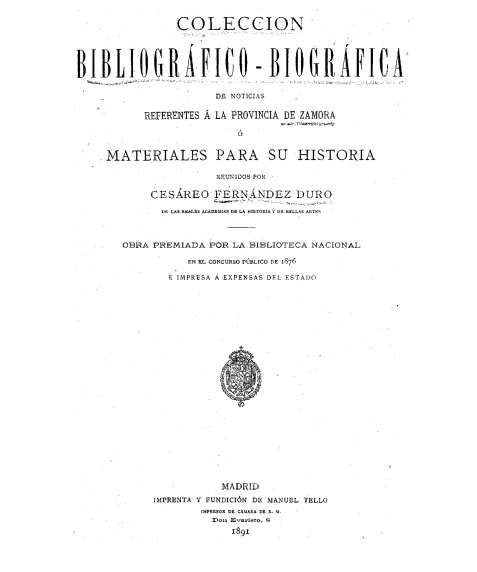 Colección bibliográfica-bibliográfica