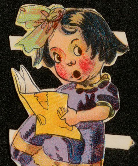 [Cromos troquelados.. Figuras y retratos de niños]