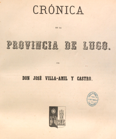 Crónica de la provincia de Lugo