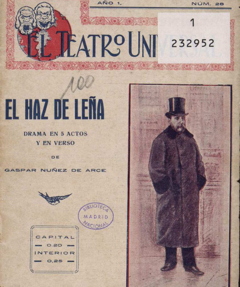 El haz de leña: drama en 5 actos y en verso