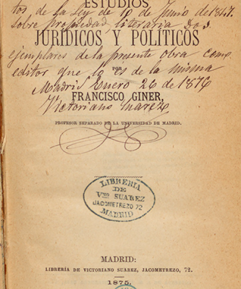 Estudios jurídicos y políticos
