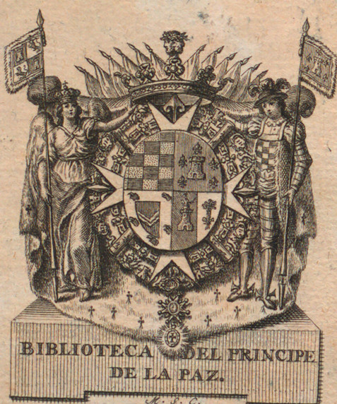 [Ex libris de Manuel  Godoy]