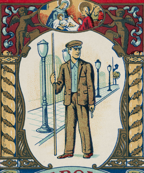 [Felicitaciones de Navidad de oficios.. Faroleros]