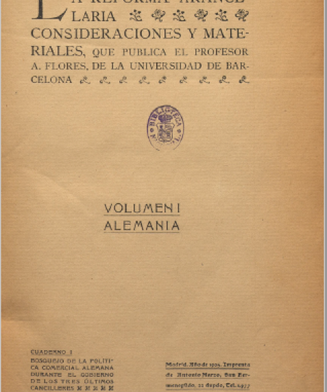 La reforma arancelaria
