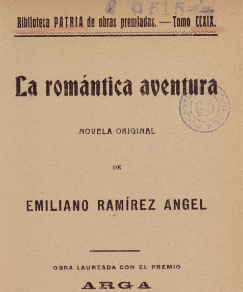 Portada de La romántica aventura 