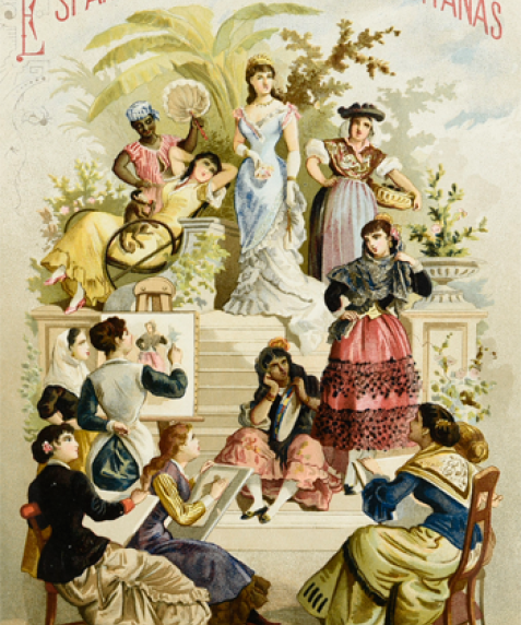 las-mujeres-españolas-americanas