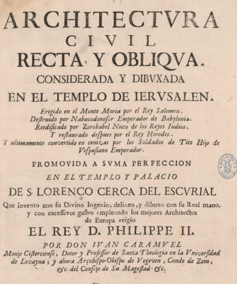 Portada de Architectura civil recta y obliqua