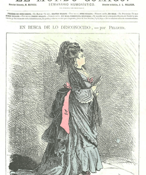 Portada de El Mundo Cómico, 3-11-1872