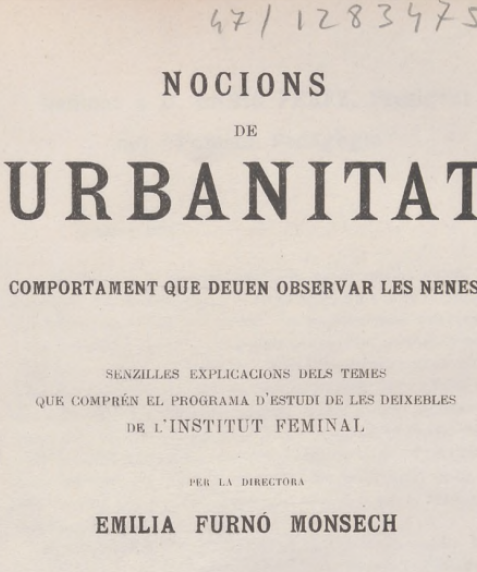 Nocions de urbanitat