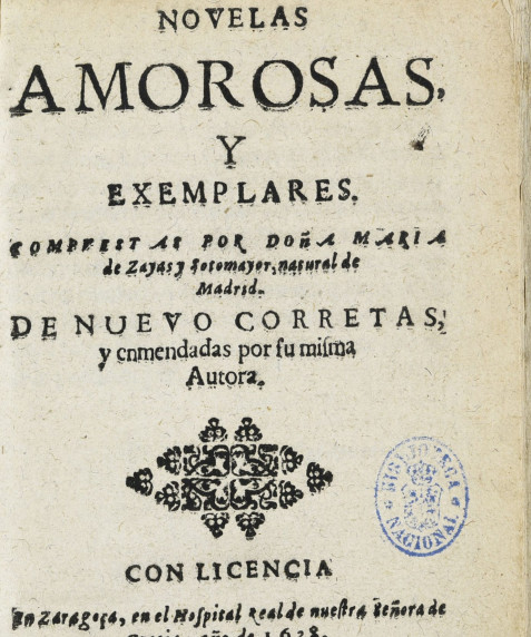María de Zayas. Novelas amorosas y exemplares