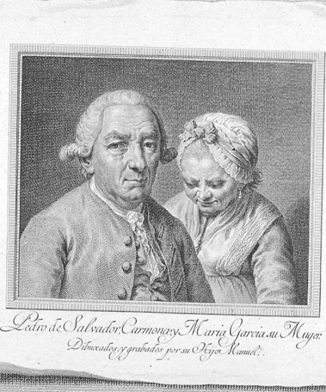 Pedro Salvador Carmona y Maria Garcia su muger
