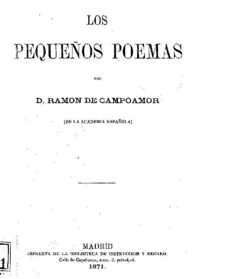 Pequeños poemas