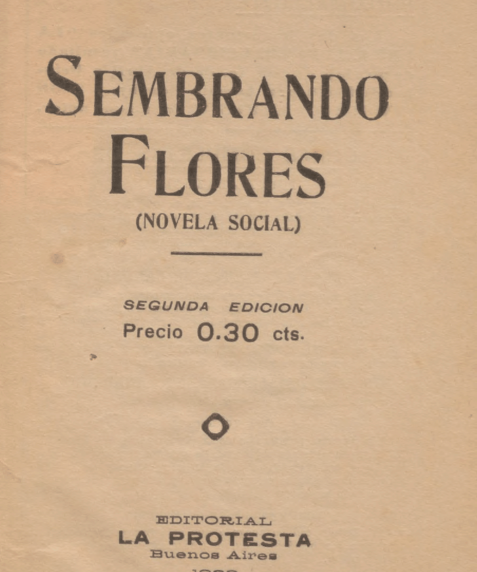 Cubierta de Sembrando flores