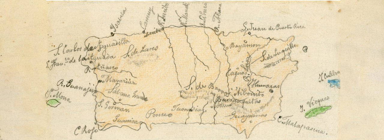 Mapa Exilio de Puerto Rico