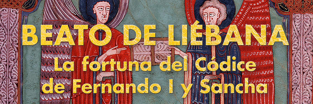 Gráfica de la exposición 'Beato de Liébana: la fortuna del Códice de Fernando y Sancha'