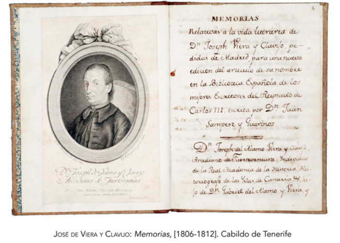 José de Viera y Clavijo: Memorias, [1806-1812]. Cabildo de Tenerife