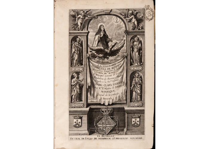 Ángel Marinque, Vida de la Vble. Mdre. Ana de Jesus, discipula y compañera de la Sta. M. Teresa de Jesus. BNE 2/65979