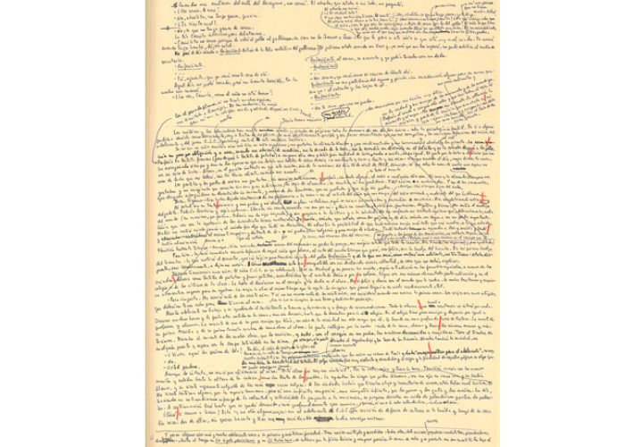 (1916-1933) Manuscrito de La rosa (1916-1933) Manuscrito de La rosa