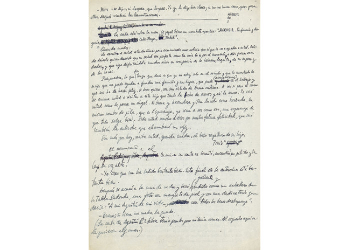 Camilo José Cela, La colmena (Buenos Aires, 1945/46). Anotaciones autógrafas de Cela Camilo José Cela, La colmena (Buenos Aires, 1945/46). Anotaciones autógrafas de Cela