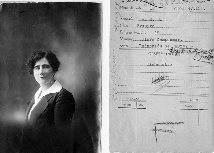 Clara Campoamor. Abogada. Alfonso Fuencarral