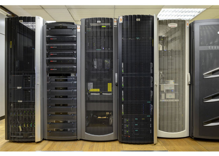 Servidores de la Biblioteca Nacional de España donde se guarda el patrimonio digital