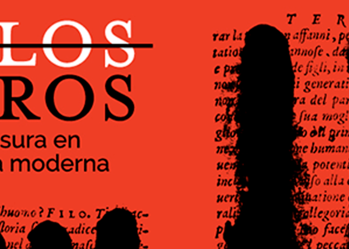 Gráfica de la exposición 'Malos libros: la censura en la España moderna' ""