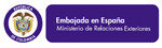 Logotipo de la Embajada de la República de Colombia en España