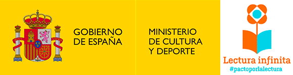Logo Ministerio de Cultura y Deporte y Lectura infinita
