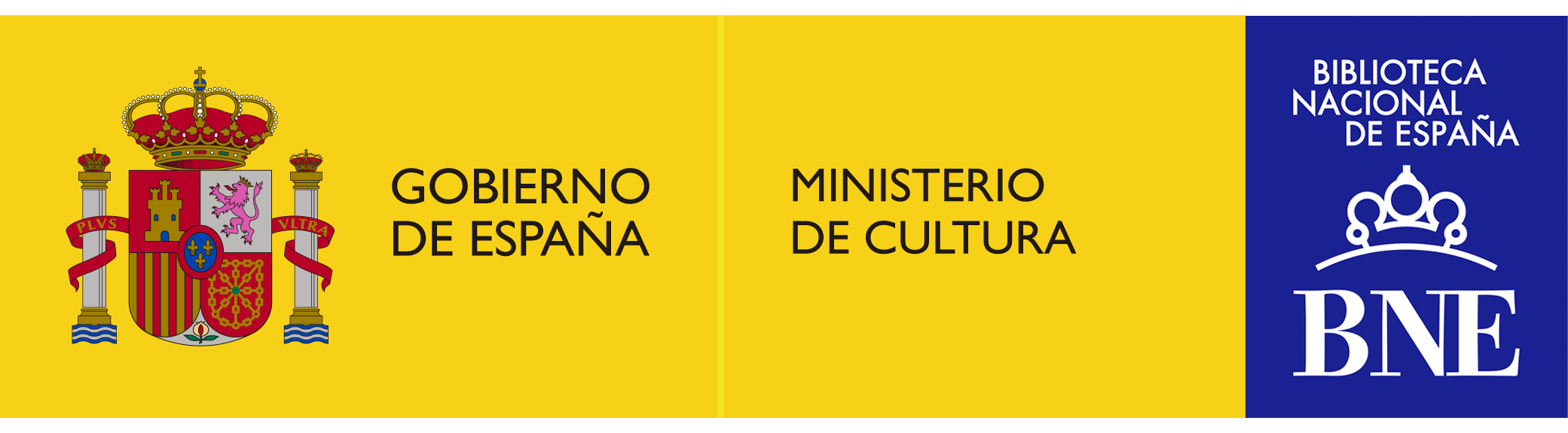 Logo del Ministerio de Cultura y BNE