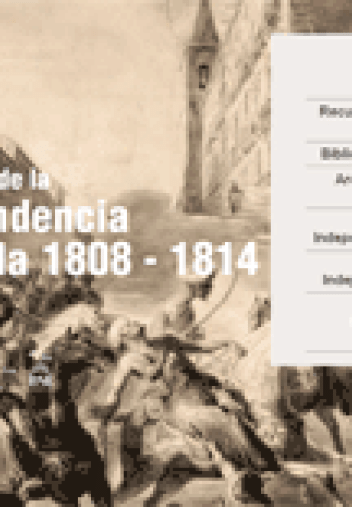 Portada de la Guía de la Guerra de la Independencia Española Portada de la Guía de la Guerra de la Independencia Española