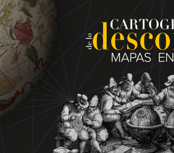 Gráfica Exposición Cartografías de lo desconocido