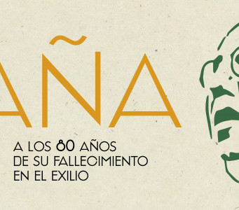 Gráfica de la Exposición Azaña. Intelectual y estadista