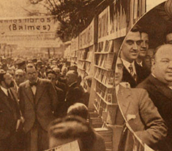 Fotografía de la Feria del Libro de Madrid