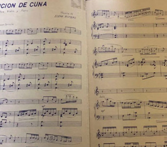 Partitura de Canción de cuan Partitura de Canción de cuan