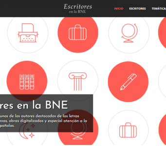 Portal Escritores en la BNE