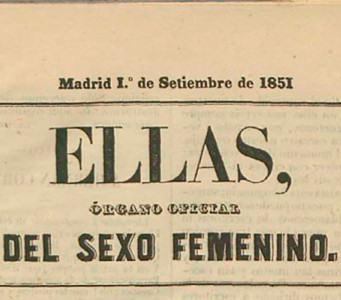 Cabeceras del periódico Ellas Cabeceras del periódico Ellas