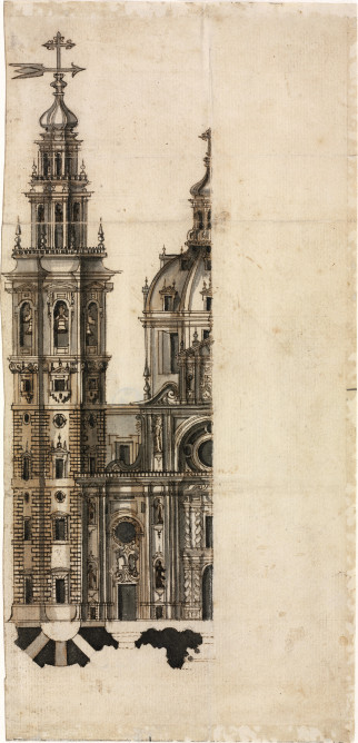 [Proyecto para la fachada de la Catedral de Cádiz]