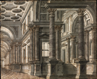 [Interior de un edificio imaginario]